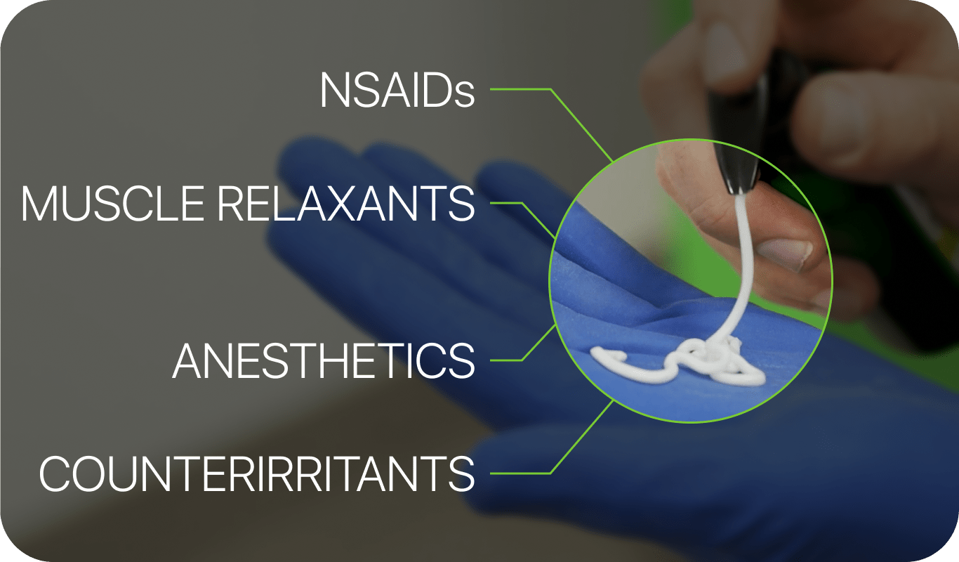 Arthritis pain treatment compound formulation